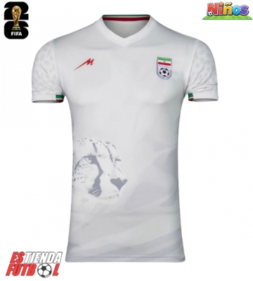 Irán Primera Equipación Niños Mundial 2026 Manga Corta (+ Pantalones cortos)